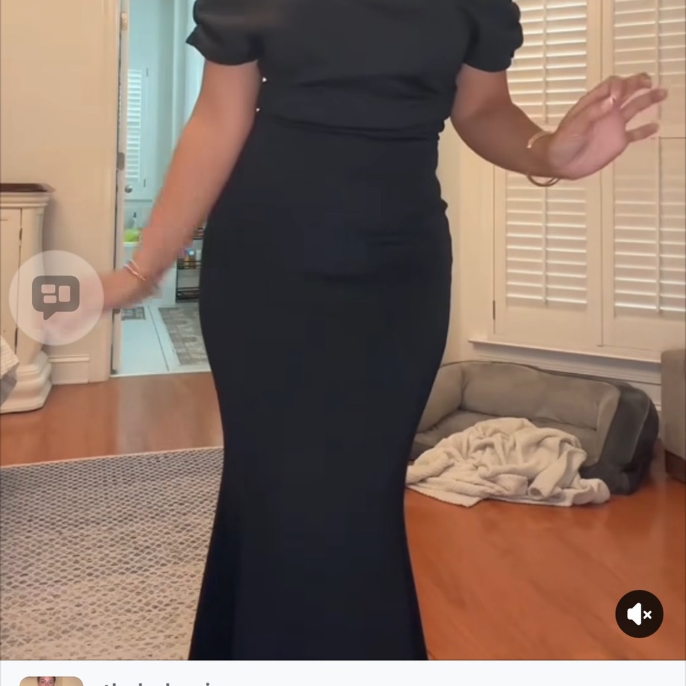 Elegant Black Evening Dress